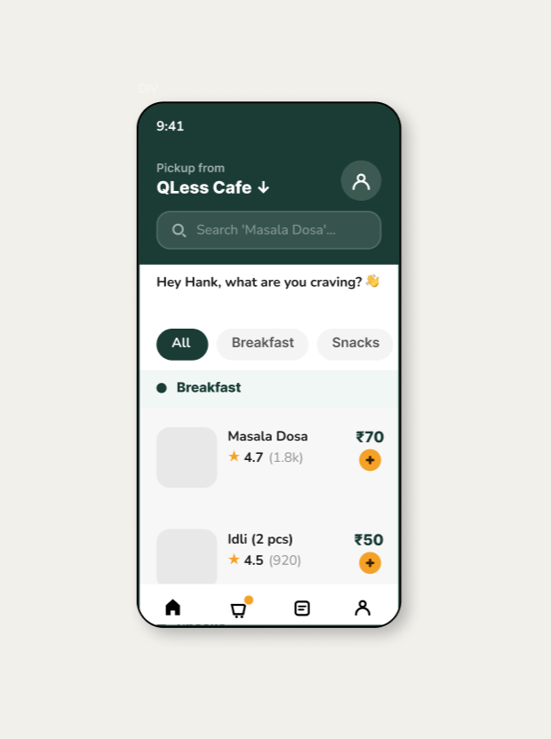 Login and Signup Screens
